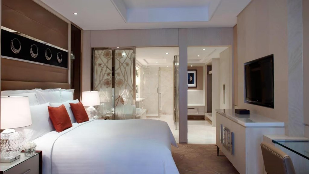 Suite doble Larger 1 dormitorio Marriott Guangzhou Tianhe
