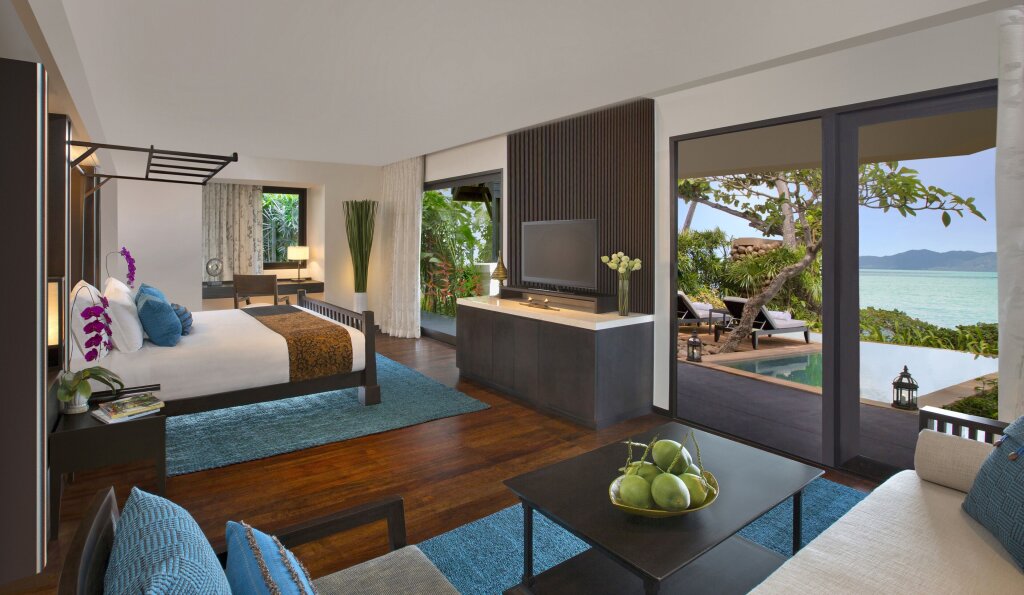 Luxury Pool Double Suite beachfront Anantara Bophut Koh Samui Resort