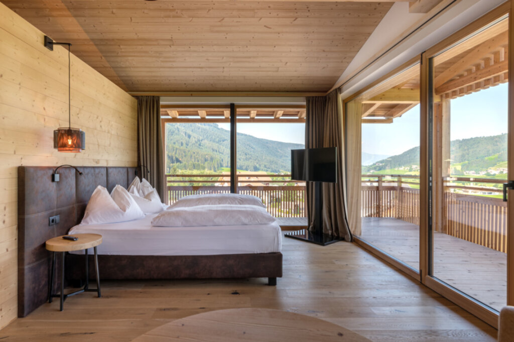 Двухместный люкс Panorama Wellness Alpine Nature Hotel Stoll
