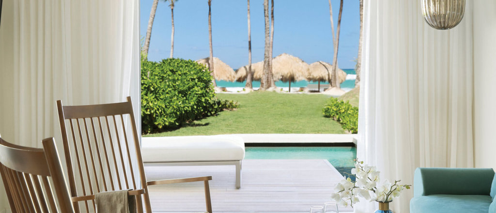 Honeymoon Excellence Club Private Pool Double Suite with ocean view Excellence Punta Cana