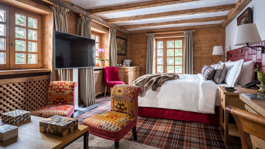 Alpage double suite Les Chalets du Mont d'Arbois Megeve, a Four Seasons Hotel