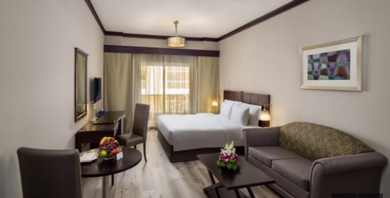 Двухместный Studio Suite Savoy Crest Hotel Apartment - Bur Dubai