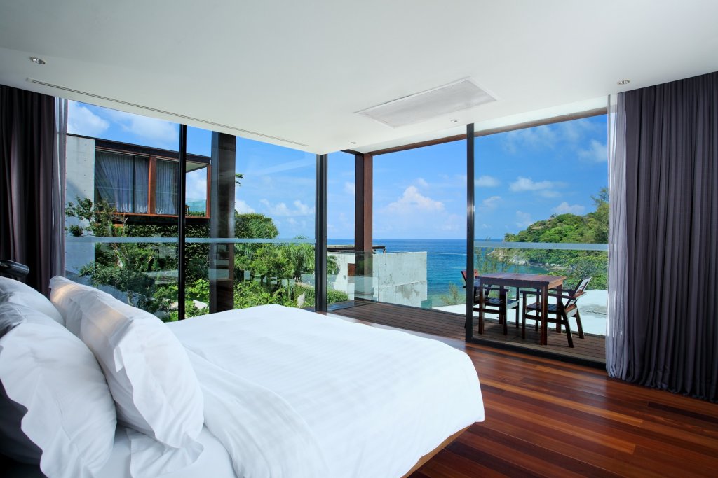 Pool Villa 1 dormitorio con vista parcial al mar The Naka Phuket
